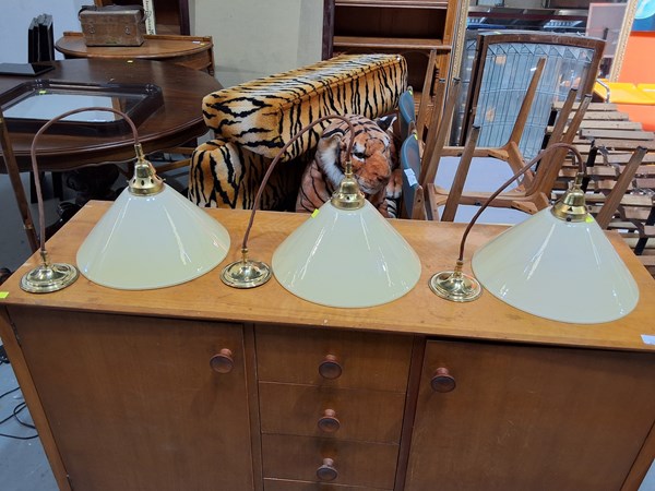 Lot 353 - PENDANT LIGHTS