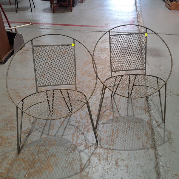 Lot 358 - SAUCER CHAIRS