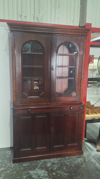 Lot 13 - BOOKCASE