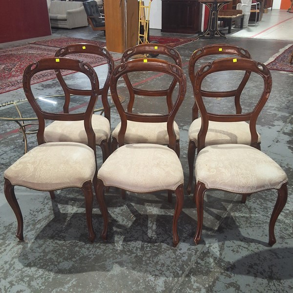 Lot 77 - DINING CHAIRS