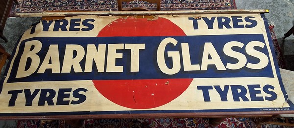 Lot 170 - ADVERTISING BANNER