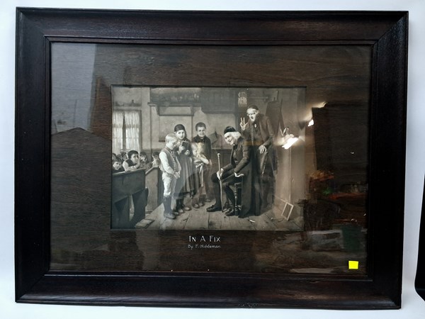 Lot 1100 - FRIEDRICH HIDDEMAN PRINT