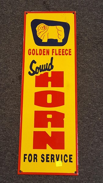 Lot 1083 - VINTAGE STYLE ENAMEL SIGN