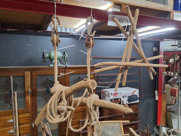 Lot 257 - LIVESTOCK HOIST