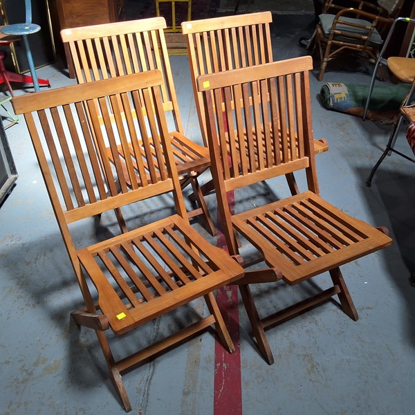 Lot 339 - PATIO CHAIRS