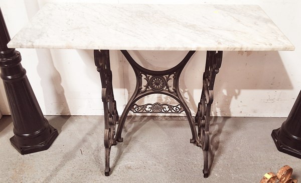 Lot 351 - CONSOLE TABLE