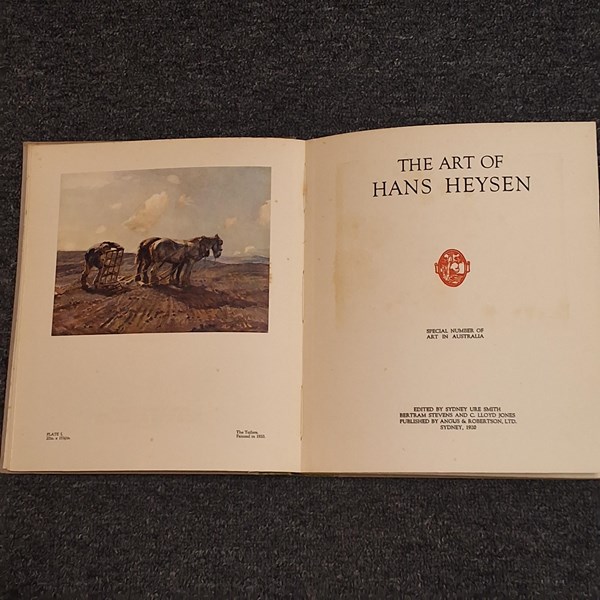 Lot 1115 - THE ART OF HANS HEYSEN