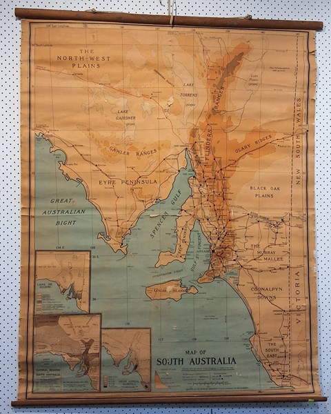 Lot 1102 - MAP OF SOUTH AUSTRALIA