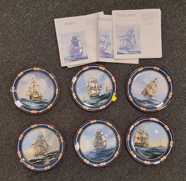 Lot 1336 - ROYAL DOULTON PLATES