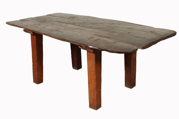Lot 17 - RED GUM TABLE