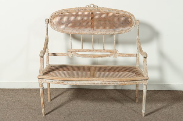 Lot 18 - FRENCH SETTEE