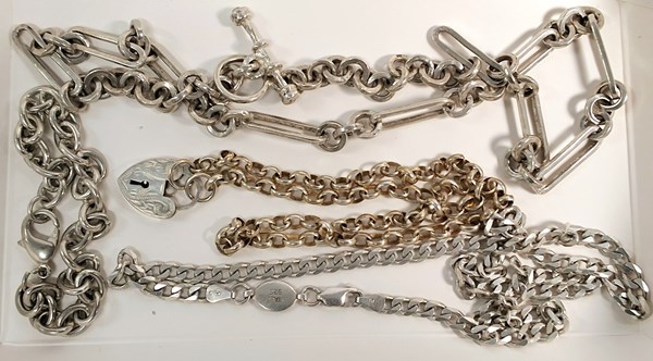 Lot 1033 - SILVER JEWELLERY