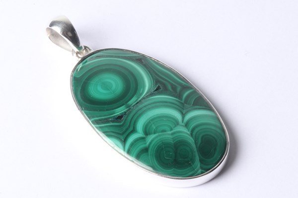 Lot 1003 - MALACHITE PENDANT