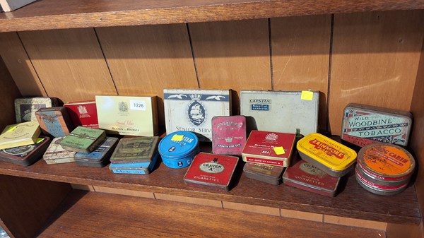 Lot 1299 - VINTAGE TINS