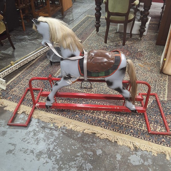 Lot 103 - ROCKING HORSE