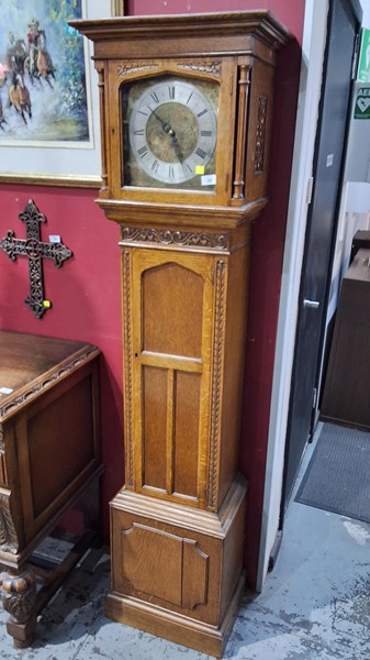 Lot 28 - LONG CASE CLOCK