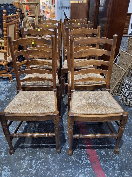 Lot 52 - DINING CHAIRS