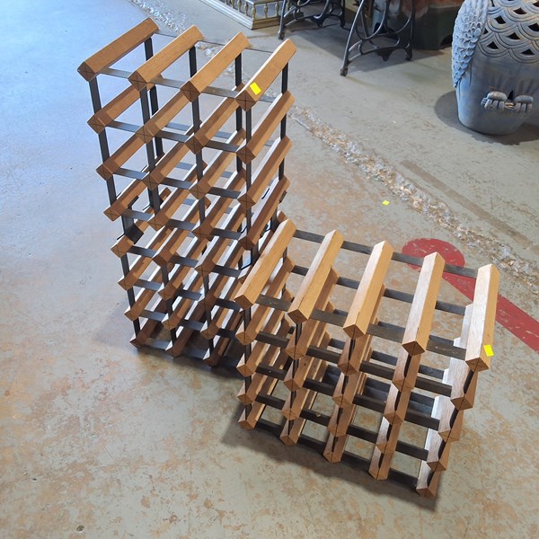 Lot 468 - WINE RACKS