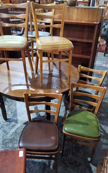 Lot 256 - DINING CHAIRS
