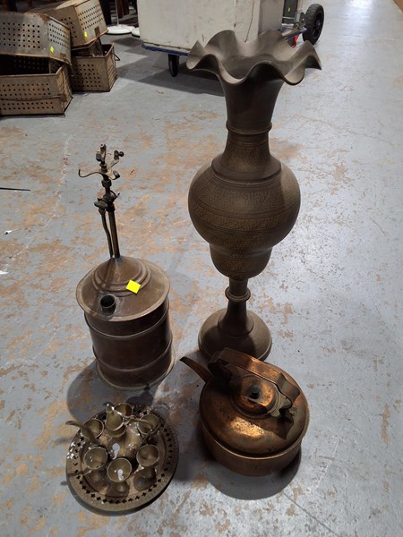 Lot 341 - BRASSWARES