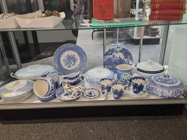 Lot 1148 - BLUE & WHITE