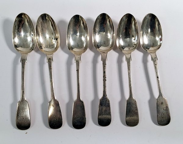 Lot 1037 - SILVER SPOONS