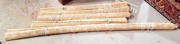 Lot 304 - MATCHSTICK BLINDS