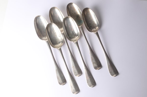 Lot 1036 - SILVER SPOONS