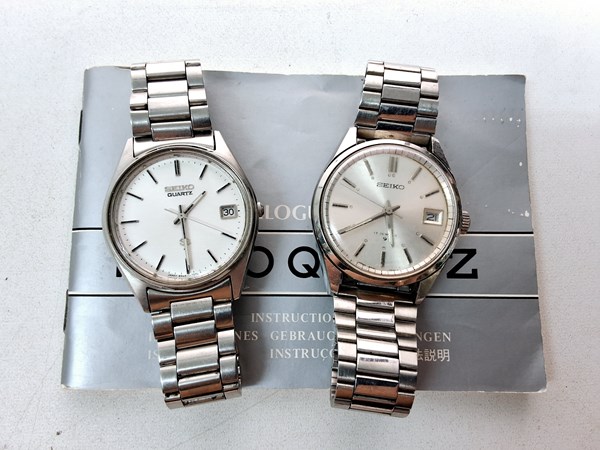Lot 1017 - SEIKO WRISTWATCHES