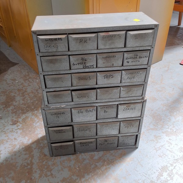 Lot 316 - PARTS DRAWERS