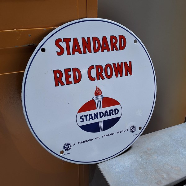 Lot 1172 - ENAMEL SIGN