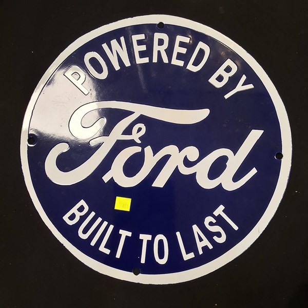 Lot 1171 - ENAMEL SIGN