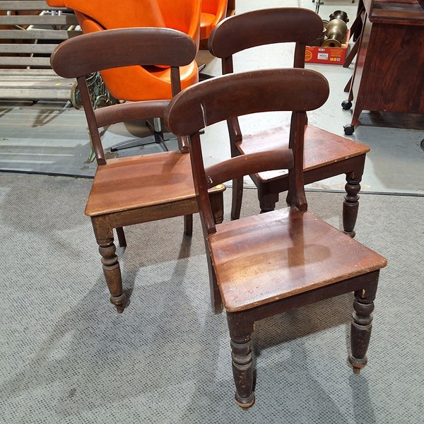 Lot 423 - SPADEBACK CHAIRS