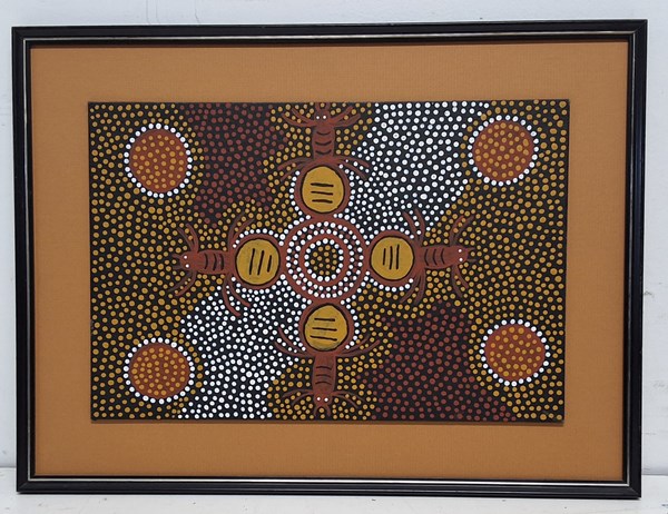 Lot 1091 - RON RICHARDS TJAPALTJARRI (AUSTRALIAN, ABORIGINAL)