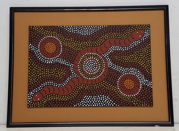 Lot 1090 - RON RICHARDS TJAPALTJARRI (AUSTRALIAN, ABORIGINAL)