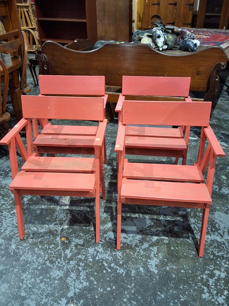 Lot 381 - OUTDOOR CHAIRS
