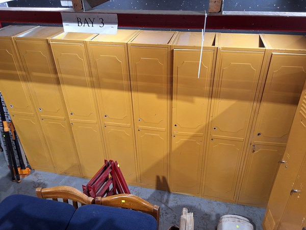 Lot 301 - SCHOOL LOCKERS