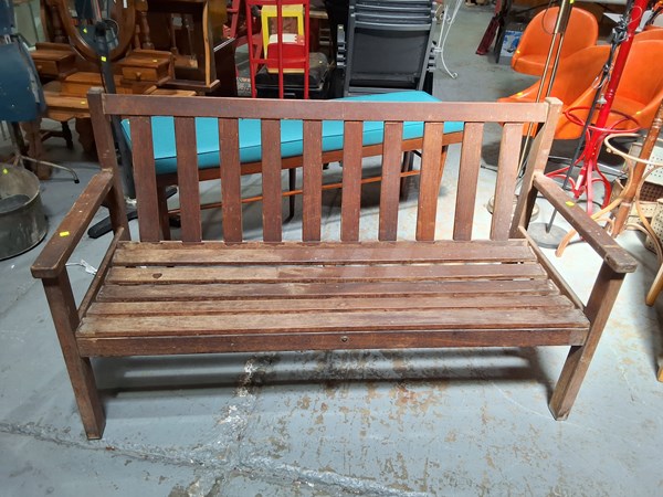 Lot 367 - GARDEN BENCH
