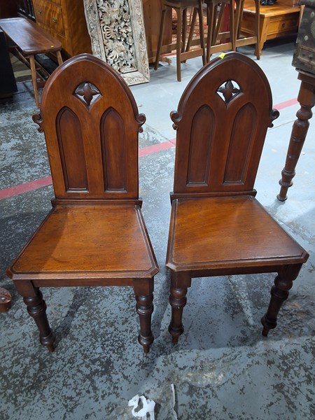 Lot 230 - ALTAR CHAIRS