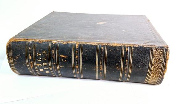Lot 1170 - FAMILY BIBLE