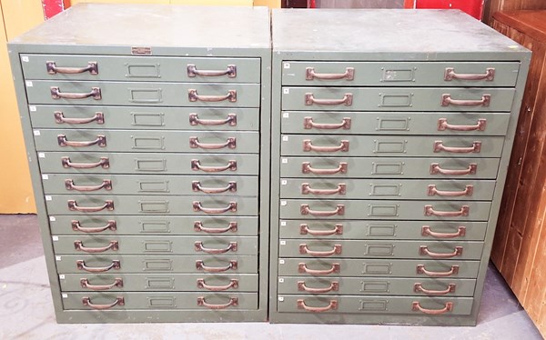 Lot 227 - INDUSTRIAL FILING DRAWERS