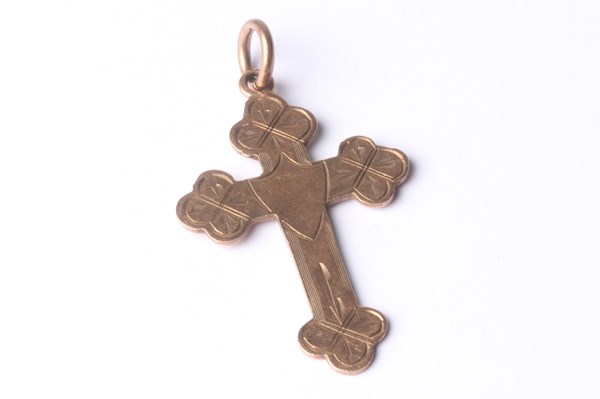 Lot 1049 - GOLD CROSS