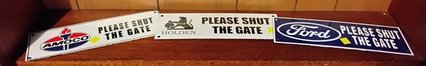 Lot 1301 - ENAMEL SIGNS