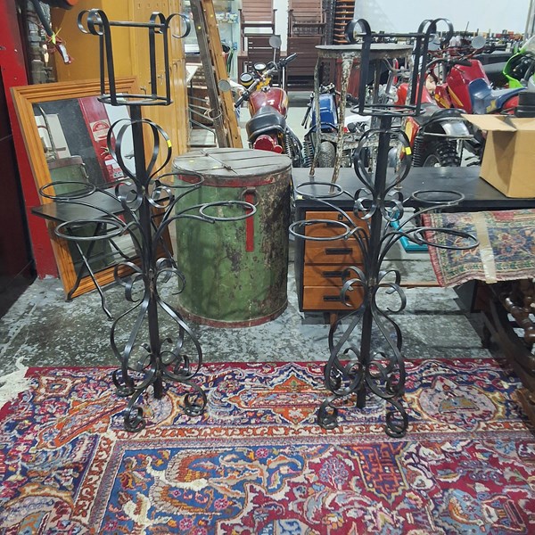 Lot 426 - GARDEN POT STANDS