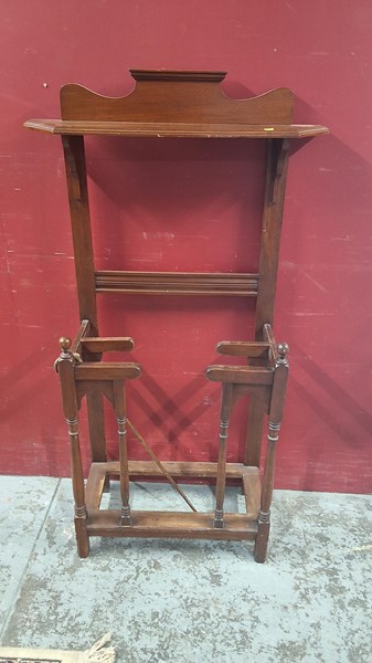Lot 124 - HALL STAND