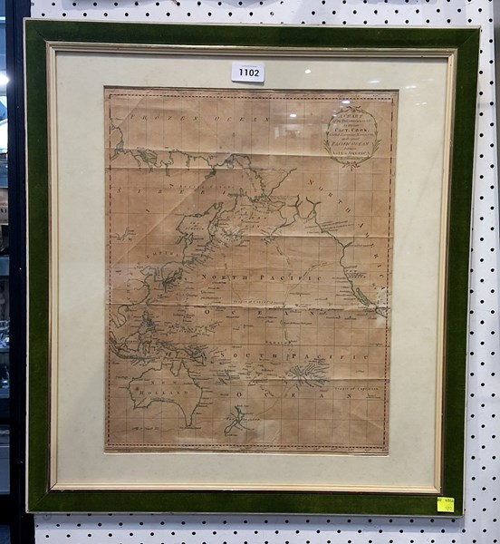 Lot 1102 - ANTIQUE MAP