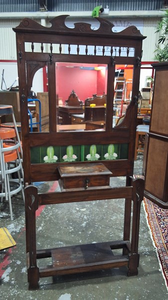 Lot 301 - HALL STAND