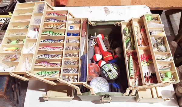 Lot 444 - TACKLE BOX