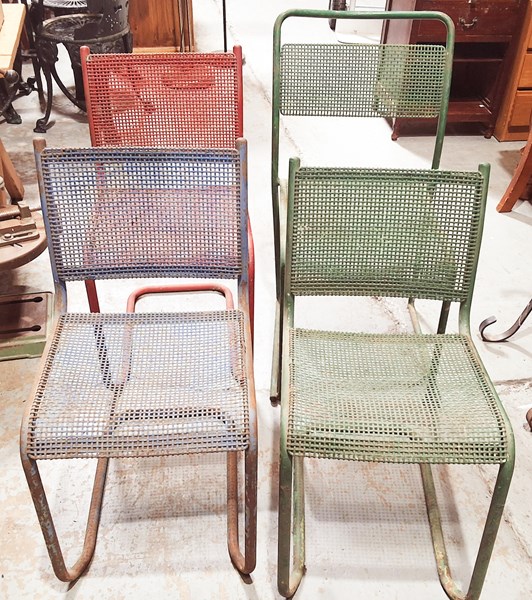 Lot 450 - TENNIS CHAIRS