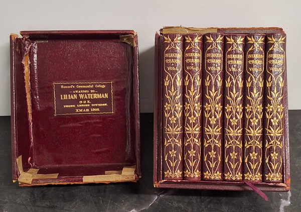 Lot 1172 - VOLUMES OF SHAKESPEARE